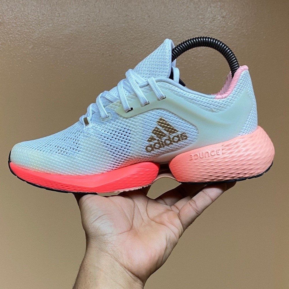 Adidas Alphatorsion 360 Women’s Running Sneakers “Copper Signal Pink” Size 7 - Picture 5 of 17